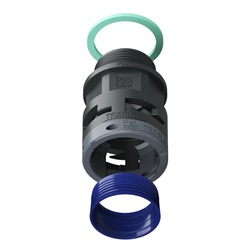 Raccordo Nero Ip68 Sm23 Pg21