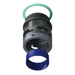 Raccordo Nero Ip68 Sm36 M50X1,5