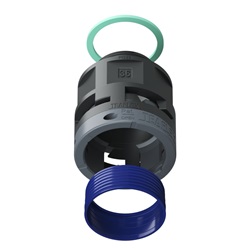 Raccordo Nero Ip68 Sm36 Pg29