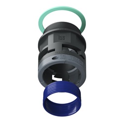 Raccordo Nero Ip68 Sm36 Pg36