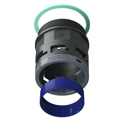 Raccordo Nero Ip68 Sm48 M63X1,5