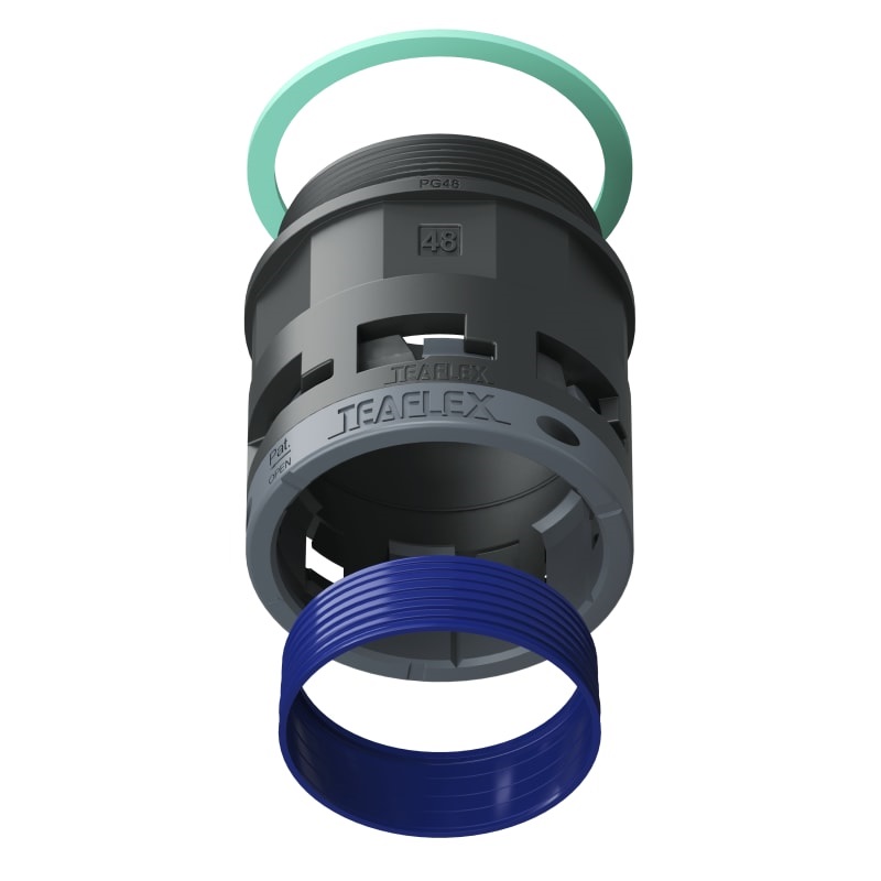 Raccordo Nero Ip68 Sm48 Pg48