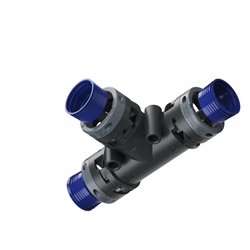 Raccordo T Nero Ip68 17-17-17