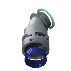 Curva 45°Ip68 Bf36 M40 Grigio