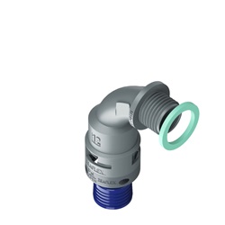 Curva 90°Ip68 Bn12 M16 Grigio