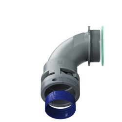 Curva 90°Ip68 Bn36 M50 Grigio