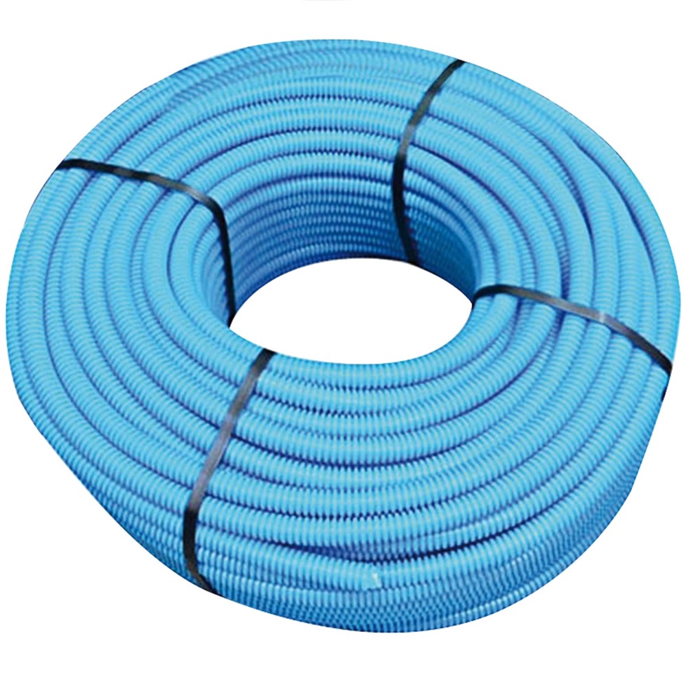 Tubo Corrugato Azzurro FK15 Ø 25 mm 50 mt 