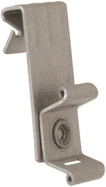 Clip Hook porta fascetta acciaio zincato spessore 4-10mm per installazioni elettriche