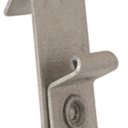Clip Hook porta fascetta acciaio zincato spessore 4-10mm per installazioni elettriche