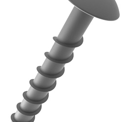 Vite autofilettante inox M8x60 resistente corrosione fissaggio calcestruzzo e metallo
