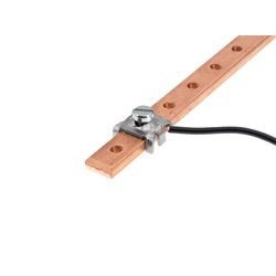 Morsetto a ragno M5 per barre filettate 12x4 mm collegamenti elettrici sicuri