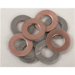 Rondella bimetallica rame alluminio M6 zincata connessioni elettriche sicure
