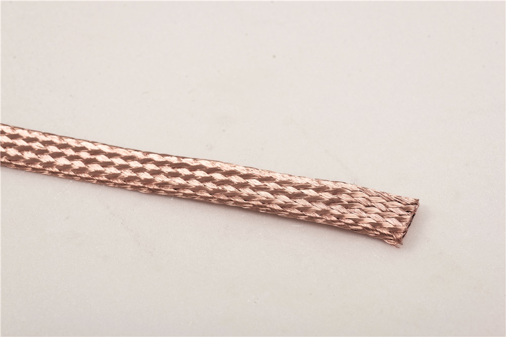 Treccia piatta rame rosso 35 mmq alta conduttività per impianti elettrici industriali L20 m