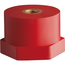 Colonna isolante CP2030-08 in resina poliestere con fibre vetro supporto sbarre quadri elettrici resistente autoestinguente per impianti industriali e commerciali