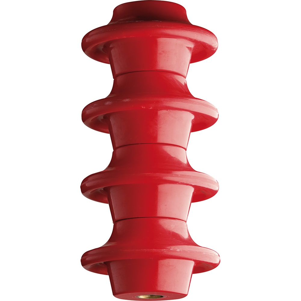 Isolatore CI020-16 resina poliestere con fibre vetro supporto elettrico bassa e media tensione ambienti umidi e polverosi