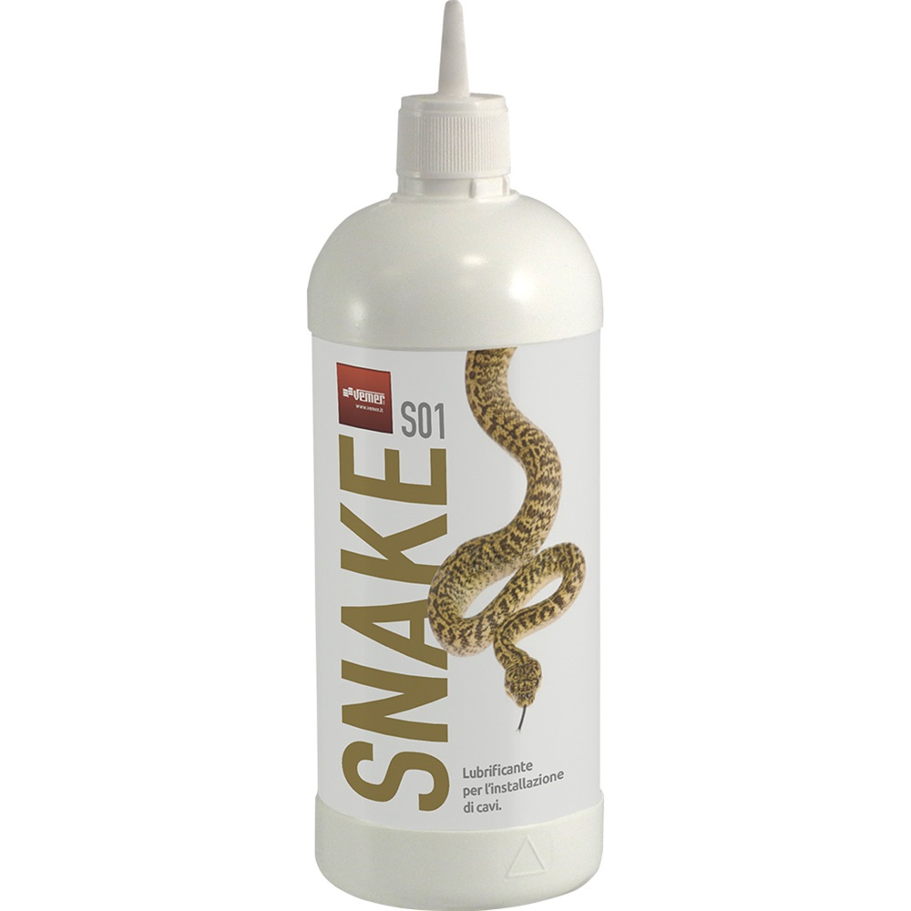 Snake lubrificante liquido in crema 750 ml per passaggio cavi elettrici in tubazioni