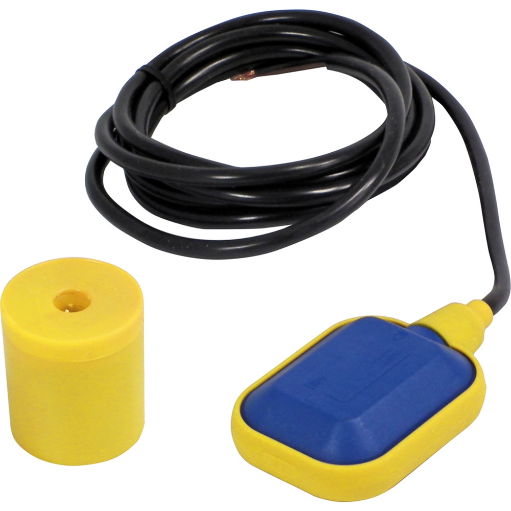 Regolatore livello galleggiante contrappeso PVC 20m automazione acque chiare