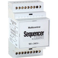 Relè controllo alternanza motori SEQUEN TMK30000V0 per pompe 3DIN 115-230V