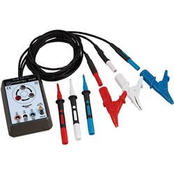 Indicatore senso ciclico fasi con disco rotante motorizzato LED segnalazione collegamenti elettrici robusto affidabile uso industriale