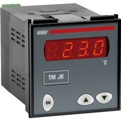 Termometro digitale pannello J/K per medie alte temperature forni bruciatori 24/230 VAC