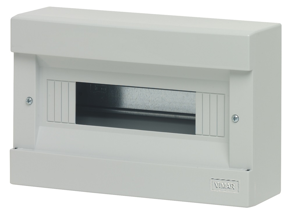 Centralino parete 12M IP40 s/PT grigio