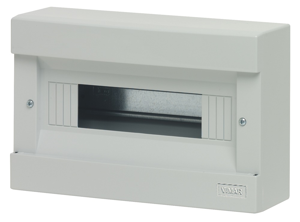 Centralino parete 12M IP40 s/PT grigio