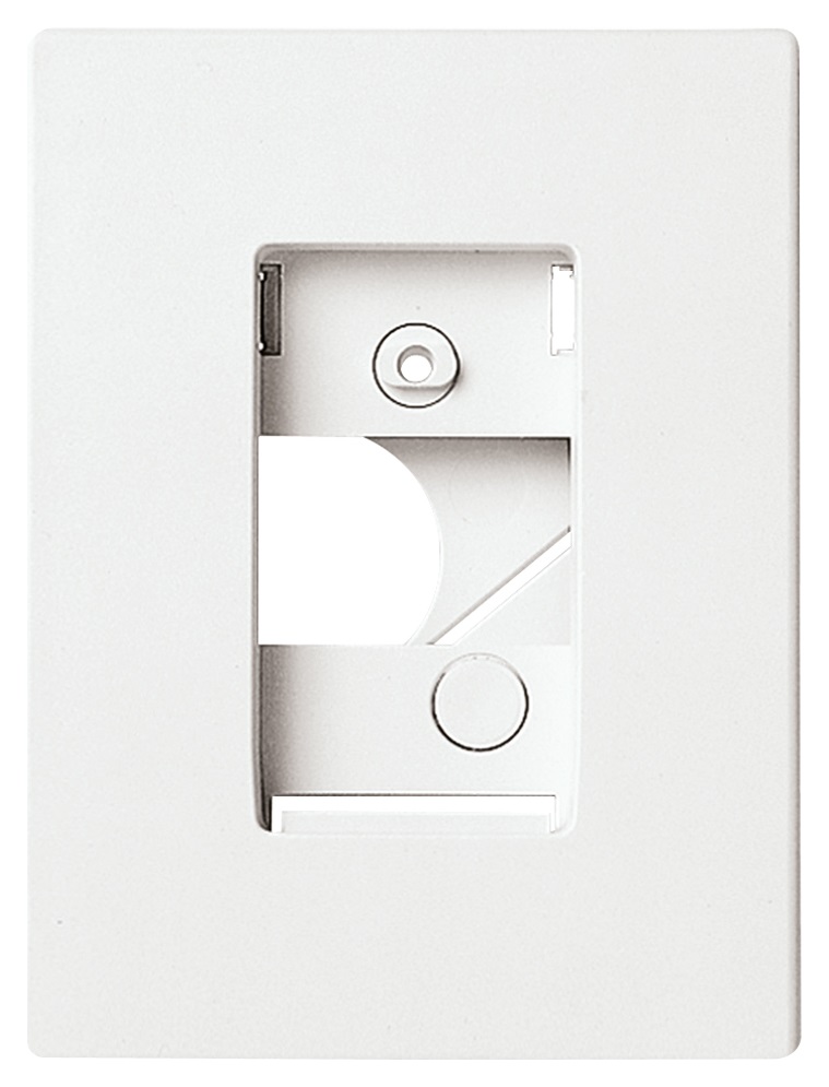 Cornice per supporto orientabile bianco