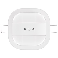 Rivelatore presenza luminosità costante compatto KNX 360° per controllo illuminazione e clima soffitto 80x80x45 mm