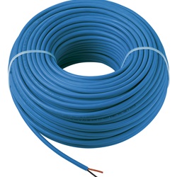 By-me cavo son. 2x0,5 LSZH Eca 100m blu