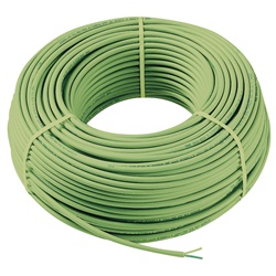 Cavo KNX 2x2x0,8mm LSZH Classe Eca 100m verde per impianti elettrici KNX