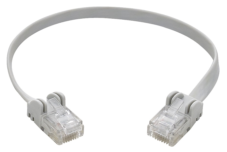 Cordone flat RJ45 Cat6 U/UTP 20cm