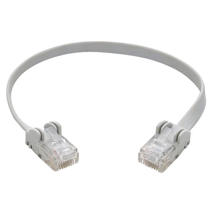 Cordone flat RJ45 Cat6 U/UTP 20cm