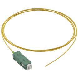 Pigtail monomodale 9/125 SC OS2 fibra ottica simplex 2 metri per connessioni rete fibra ottica