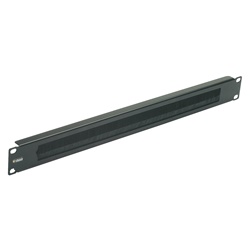 Pannello passacavi aperto 1U 19 per gestione cavi rack standard