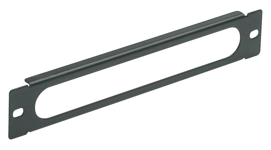 Pannello 10in passacavi aperto 1u