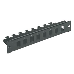 Pannello 10in 8 porte vuote 1u