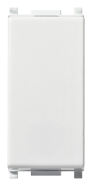 Invertitore 1P 16AX antibatterico illuminabile bianco per lampade con alimentatore integrato
