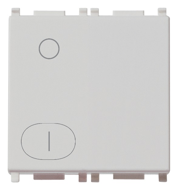 Interruttore 2P 16AX 2M Silver