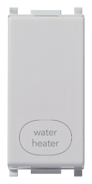 Interruttore 2P 20AX WATER/HEATER Silver