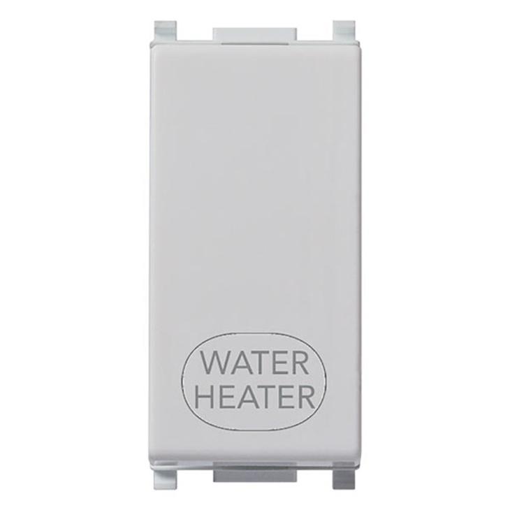 Interruttore 2P 20AX WATER/HEATER Silver