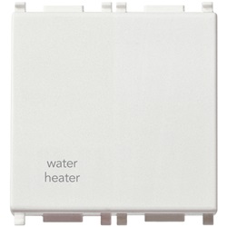 Interruttore 2P 20AX WAT./HEAT.2M bianco