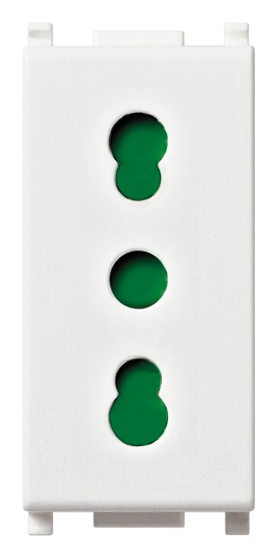 Presa 2P+T 16A P17/11 antibatterico