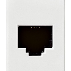 Presa RJ45 Netsafe Cat6 FTP bianco