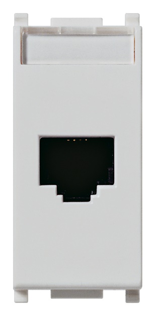 Presa RJ45 Netsafe Cat5e UTP 110 Silver