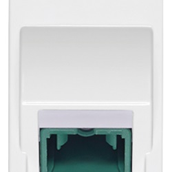 Presa ottica mono 9/125 SC bianco