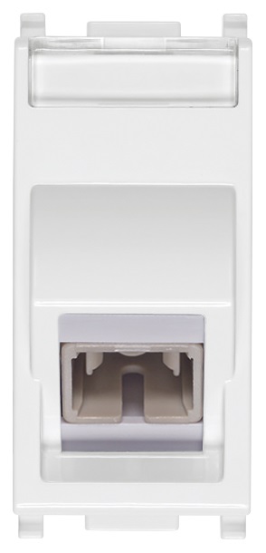 Presa ottica multi 50/125 SC bianco