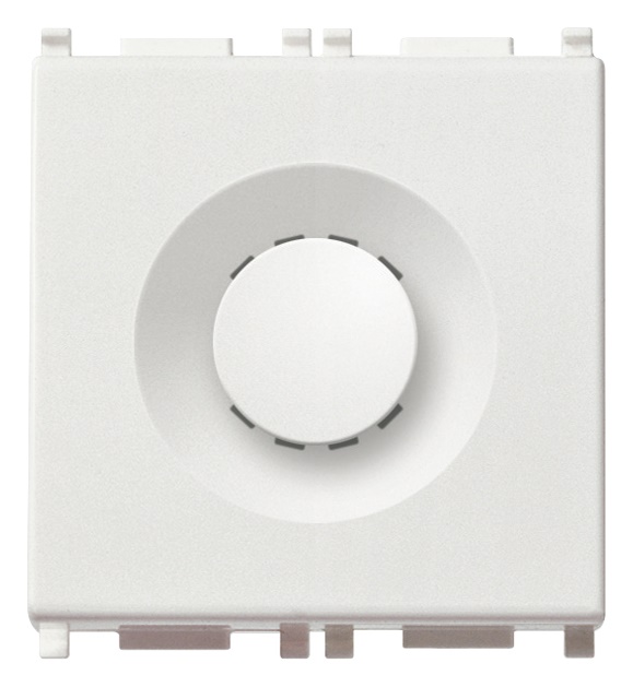 Sensore elettronico umidità attivo 0-10V/4-20mA alimentazione 12-24V bianco 2 moduli domotica