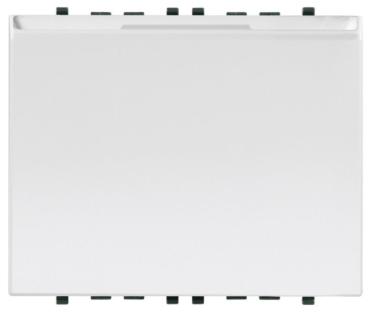 Interruttore a badge verticale 2M bianco