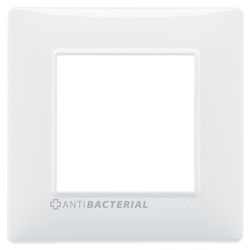 Placca 2M antibatterico bianco