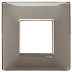 Placca 2M BS Reflex cenere